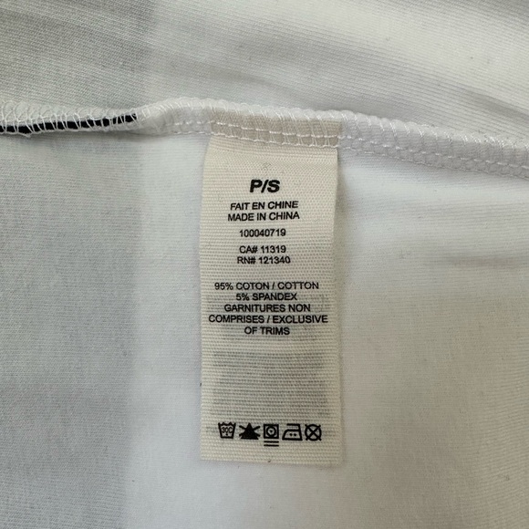 GARAGE Strapless Cropped Top (size S) - Picture 4 of 5